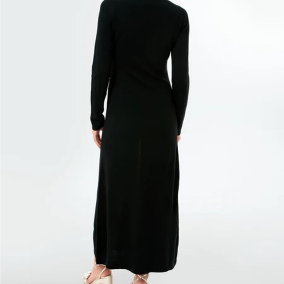 LA DoubleJ Black London Dress with Vibrant Stripes - Picture 5 of 5